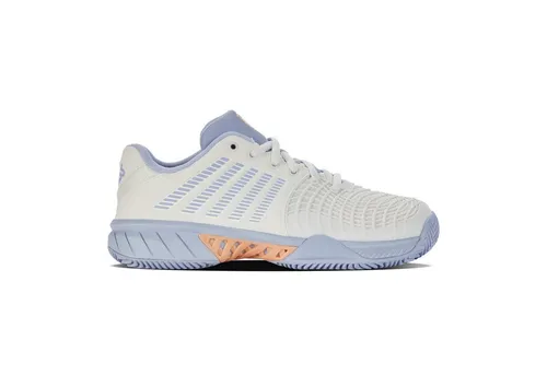K-Swiss Express Light 3 Clay - Tennisschuh für Sandplätze, grau 37,5 EU - Sportliche Tennisschuhe für Sandplatz mit optimaler Dämpfung und hervorragendem Grip für ein besseres Spiel.
