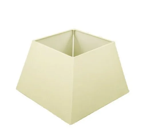 Dirk Davids Lampenschirm Vierkant Cotton Creme TL 40-30-26 - Zubehör für Leuchten, moderner Lampenschirm in vierkantiger Form, ideal für Tisch- und Wandlampen, sorgt für stilvolle Beleuchtung in jedem Raum.