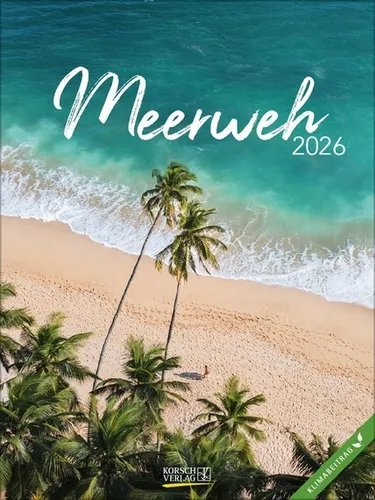 Korsch Meerweh Kalender 2026 Wochenkalender 245626