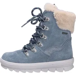 Superfit Flavia 10002208010 Wanderschuhe - Bequeme Kinder-Wanderschuhe in Blau und Weiß, ideal für Outdoor-Abenteuer und einen sicheren Halt auf jedem Terrain.