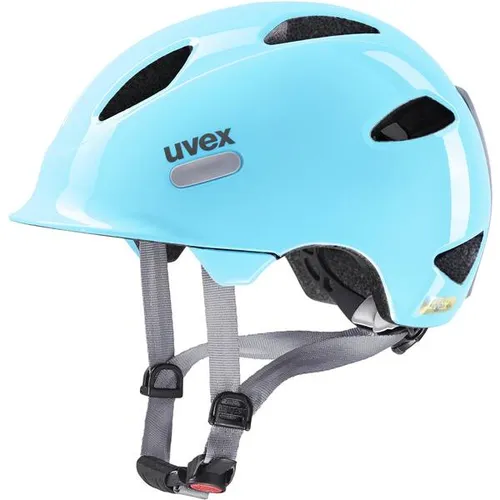 Uvex OYO Kinder Fahrradhelm – ocean blue, Größe 50-54 in blau von uvex