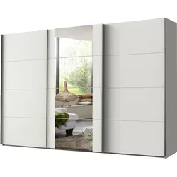 Schwebetürenschrank Bern – Moderner Kleiderschrank in Weiß von Wimex