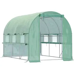 Outsunny Foliengewächshaus 2,95x2x2m mit UV-Schutz von Outsunny