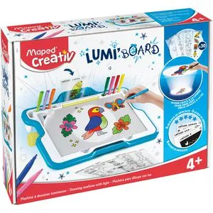 Maped 907021 CREATIV - Lichttisch LUMI BOARD, langlebig und robust für kreative Gestaltungen