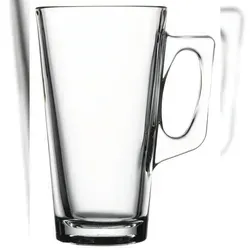 Pasabahce Vela Henkelbecher Set, 12 Stück in weiß von Pasabahçe