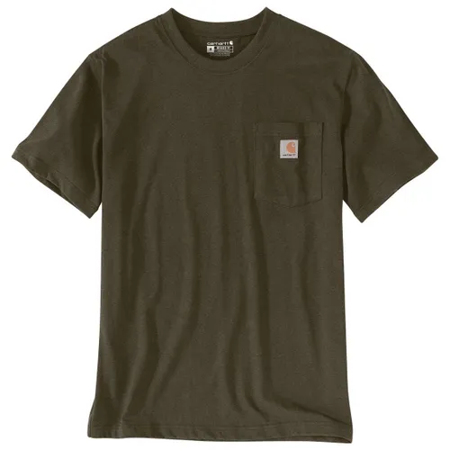 Carhartt Workw Pocket S/S T-Shirt Gr XS Braun/Oliv von Carhartt