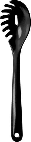 Waca Spaghettilöffel 310mm Schwarz Kunststof in schwarz von WACA-Kunststoffwarenfabrik