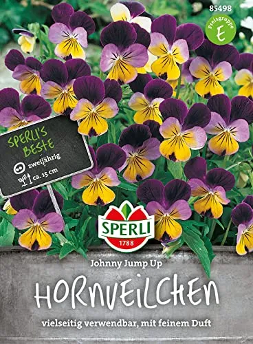Sperli Blumensamen Hornveilchen Johnny Jump Up, grün von SPERLI