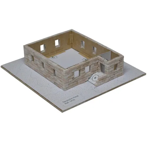 Aedes Ars S.L. Modellbausatz AEDES ARS Steinbaukasten - Deutsches Haus, ideal für Modellbau-Enthusiasten ab 14 Jahren