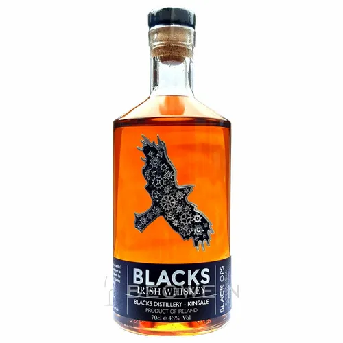 Blacks OPS Irish Whiskey 0,7 l Blended Whisky aus Kinsale 43%vol