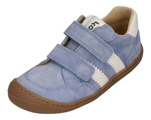 KOEL Barefoot Kinderschuhe Sneakers Bali 2.0 Suede Aqua - Größe 31 EU - Sneaker für Kinder mit barfußähnlichem Tragegefühl, aus weichem Suede und ideal für gesunde Fußentwicklung.