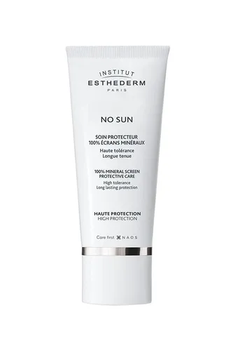 Institut Esthederm No Sun - High Protection Cream 50ml - Sonnenschutzmittel für empfindliche Haut, bietet hohen Schutz ohne chemische Filter und ist ideal für sonnige Tage.