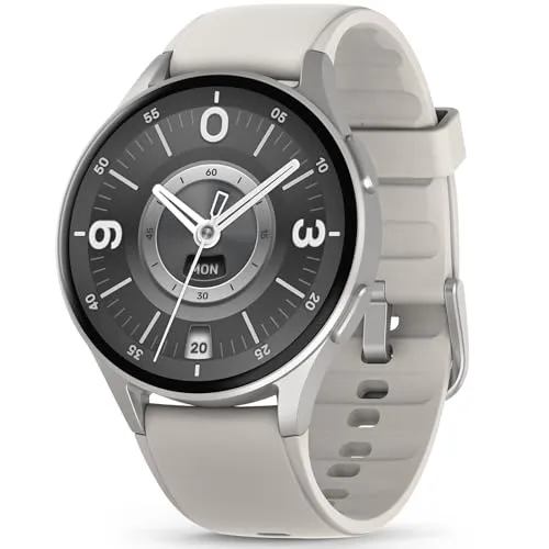 QIPOPC Smartwatch Damen Rosa mit GPS & Telefonfunktion, 1.32