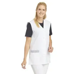 Kasack Damen weiß 09/515/01 - Größe XS - Arbeits- & Schutzkleidung, atmungsaktiver und bequemer Kasack für den optimalen Tragekomfort im Berufsalltag.