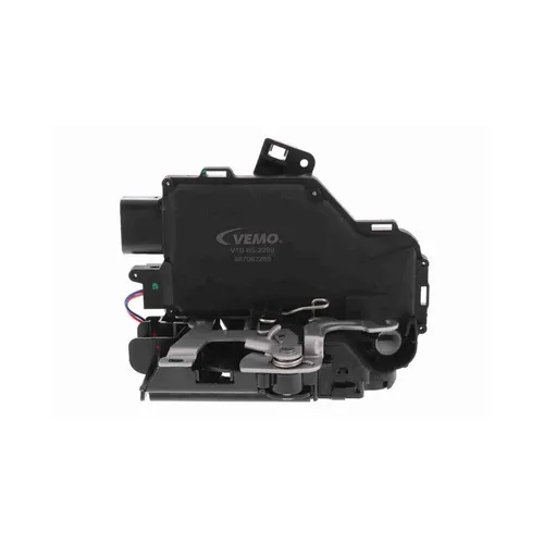 Türschloss VEMO V10-85-2299 für VW VAG, vorne links - Schlösser & Verriegelung, Original VEMO Qualität mit Safelock-Funktion für zusätzliche Sicherheit und Zentralverriegelung.