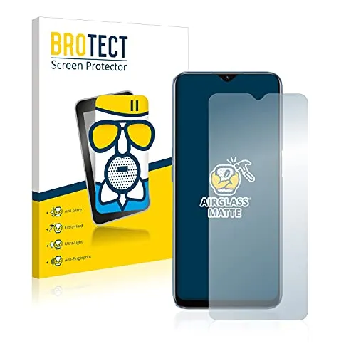 BROTECT Entspiegelungs Schutzglas für Oppo A16 / A17 Schutzfolie Panzer Folie Glas Matt [Extrem Kratzfest 9H, Anti-Reflex, Anti-Fingerprint]