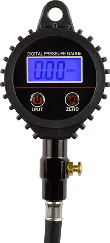 Luftdruckprüfer Professional DIGITAL mit patent. Anschluss