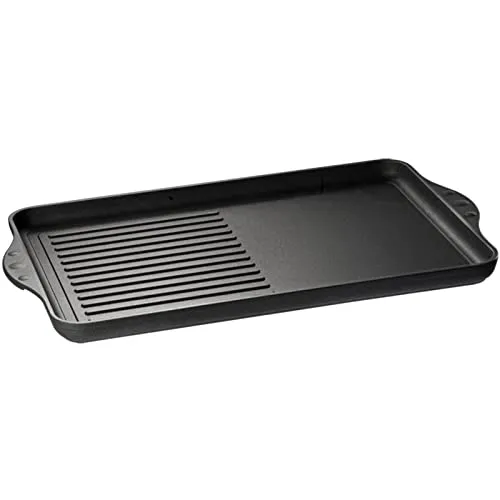 Eurolux Aluguss Teppanyaki Grillplatte 43 x 28 cm