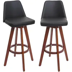 MCW Barhocker C43 2-er Set Schwarz