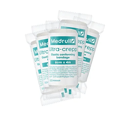 Medrull 20 Stück 6cm x 4m Mullbinden Set von Medrull