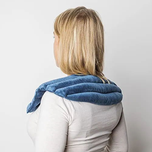 Spetebo Nacken Wärmekissen in blau