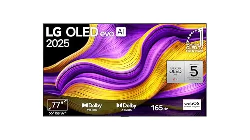 LG OLED77G57LW 77 Zoll 4K OLED-Fernseher in grau von LG