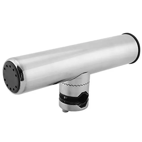 KSTE Rutenständer Angelruten, Angelruten Stehen, Angelrutenhalter, Edelstahlboot Angelrutenhalter Zubehör für Schienen 1