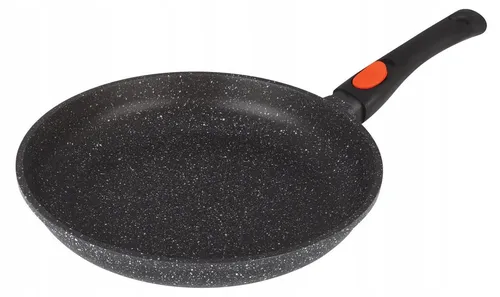 KAMBERG 0008020 Bratpfanne, 20 cm max. Durchmesser, Gusseisen/Gussaluminium, Induktionsherd-geeignet, Antihaftbeschichtung, abnehmbarer Griff