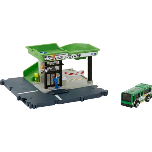 Matchbox Bus Station Spielset (HDL08)