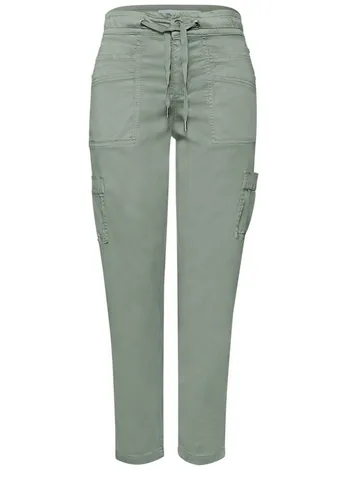 Street One Cargo Joggpants Dark Mint Green 36 von Street One