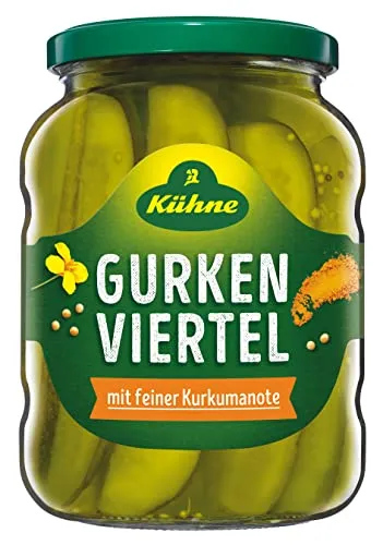 Kühne Gurkenviertel, 720ml