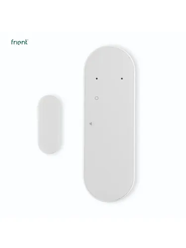 frient Entry Sensor 2 Pro Tür- / Fenstersensor - Spülkastenzubehör für Smart Homes, der mit Temperatursensor und sofortiger Benachrichtigung bei geöffneten Türen oder Fenstern für mehr Sicherheit sorgt.