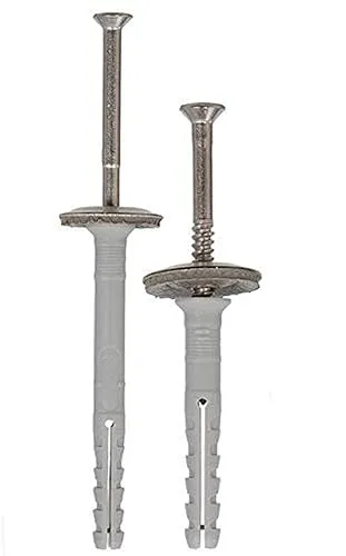 Fischer 50368 Nageldübel N 6 x 60 D A2 - 50 Stück - Werkstatt und Zubehör, korrosionsbeständig für langlebige Befestigungen im Innen- und Außenbereich.