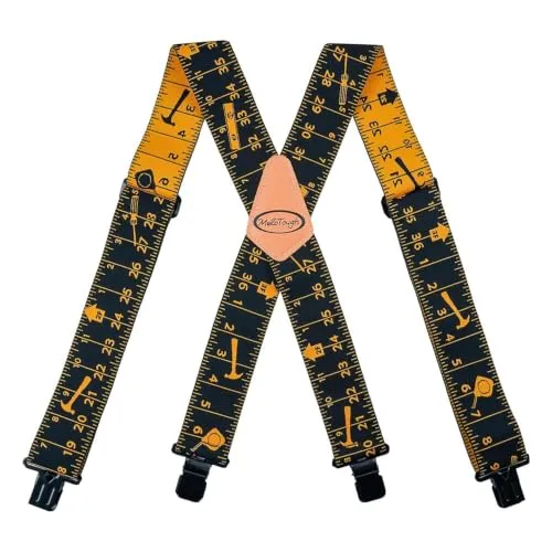 MELOTOUGH Unisex Hochsichtbare Hosenträger Gut sichtbare Hosenträger (1er Pack)