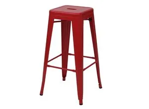 MCW Barhocker MCW-A73, Stapelbar und Bodenschonend - Barhocker im modernen Industriedesign, stapelbar und mit Gummipuffern für schonende Nutzung. Ideal für platzsparendes Wohnen und sofort einsatzbereit, da fertig montiert.