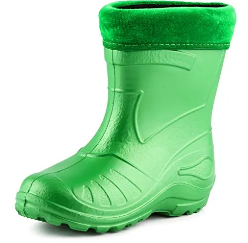 Ladeheid Gummistiefel Kinder – federleichte und wasserdichte Eva Thermo Regenstiefel - Stiefel für Jungen, 100% wasserdicht und mit zusätzlicher Isolierung für den Winter. Ideal für alle Jahreszeiten, bequem und rutschfest – perfekt für kleine Abenteurer!