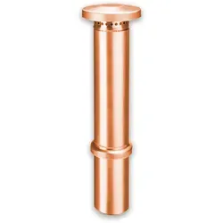 Dunstrohr Grömo mit Dunsthut, Kupfer Ø 87mm von GRÖMO