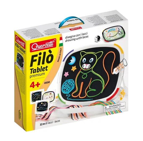 Quercetti – q0530 – Lernen zu lesen und schreiben – Filo Tablet Premium
