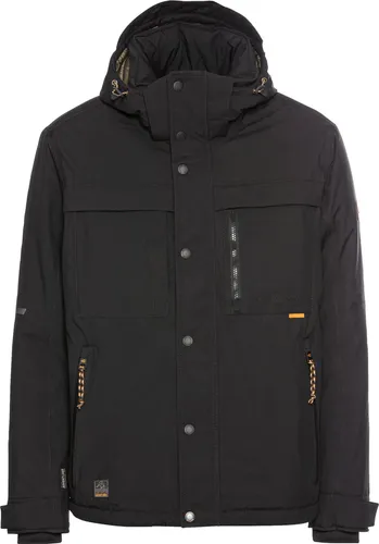 camel active Herren teXXXactive Funktionsjacke - Wasserdicht und atmungsaktiv, abnehmbare Kapuze und praktische Taschen für Outdoor-Abenteuer