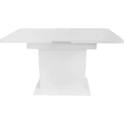 Ausziehbarer Esstisch Weiß