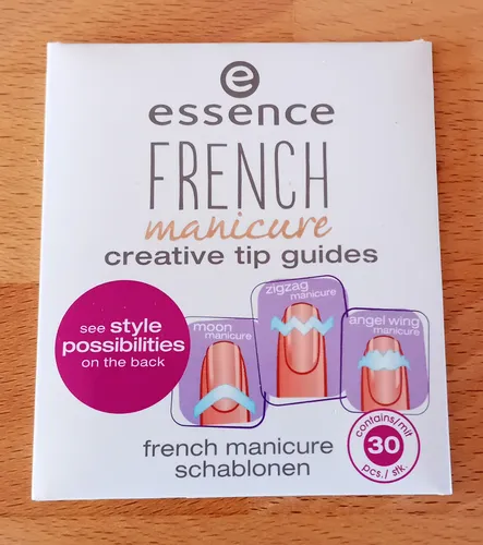 Essence french manicure creative tip guides Nagelschablonen 30 Pieces Neu