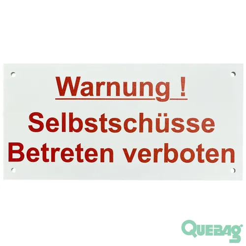 Warnschild