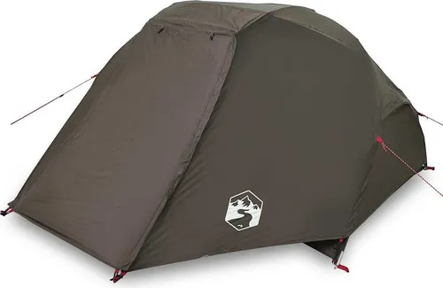 Angelzelt 3 Personen Braun Wasserdicht