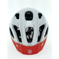 FC Bayern München Kinder Fahrradhelm - Fahrradhelm für Kinder, Größe S (48-54 cm) mit leichtem Design, Belüftungssystem und integriertem LED-Rücklicht für optimale Sicherheit und Komfort.