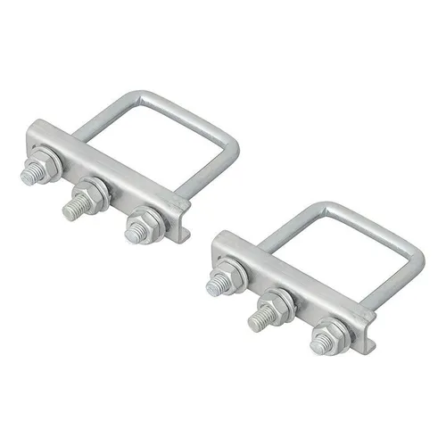 U-Bügel eckig 60mm für Klemmschelle - Set von 2 Stück