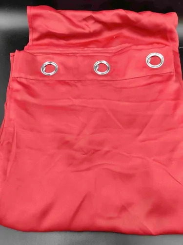 Deconovo Verdunkelungsvorhang Kälteschutz Gardinen in rot von apb Group