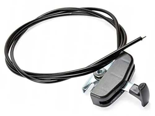 CM Universal Metall Bowdenzug Gaszug für Rasentraktor Rasenmäher 185 - Gaspedale für Rasenmäher, 1850 mm lang, passend für viele Motoren wie Briggs & Stratton und Honda, ideal für eine präzise Steuerung.