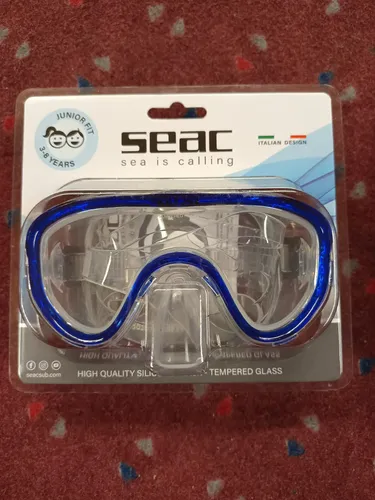 SEAC Junior Taucherbrille; 3 - 8 Jahre; Modell: 9426B  in Blau