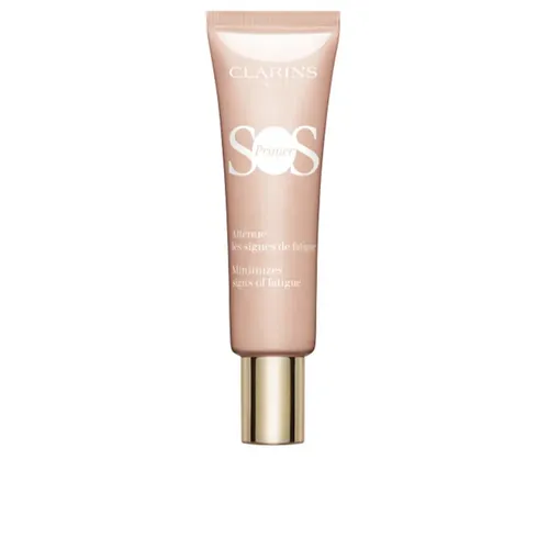 CLARINS Makeup SOS Primer Pink 30 ml - Sonstige Make-Up-Artikel mit 24-Stunden-Hydratisierung und Anti-Pollution Complex, der die Haut strahlen lässt und das Makeup-Finish perfektioniert.
