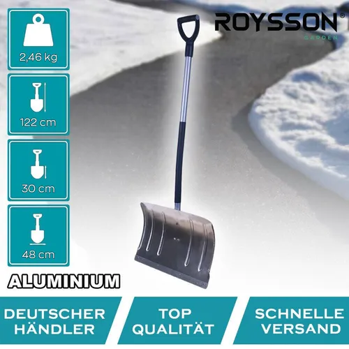 Schneeschieber schneeschaufel schnee schieben schneeschild universal alu